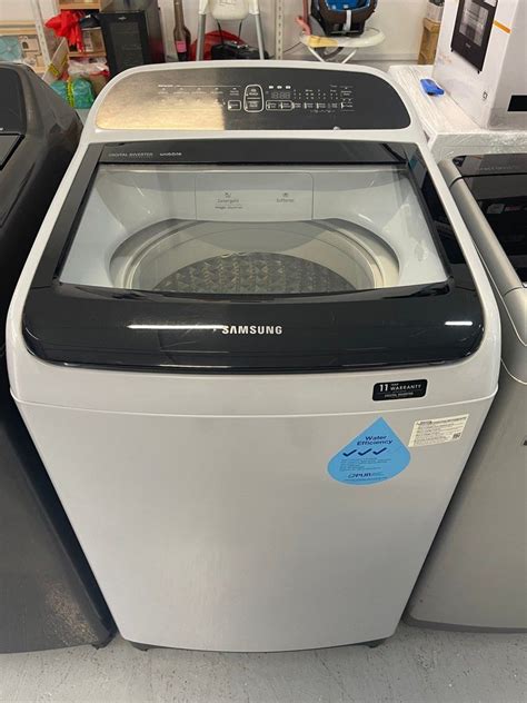 10kg Top Load Washing Machine with Wobble™, 3 Ticks.